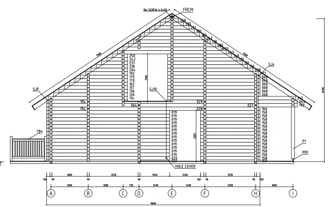 Casa In Legno Abitabile Olivia