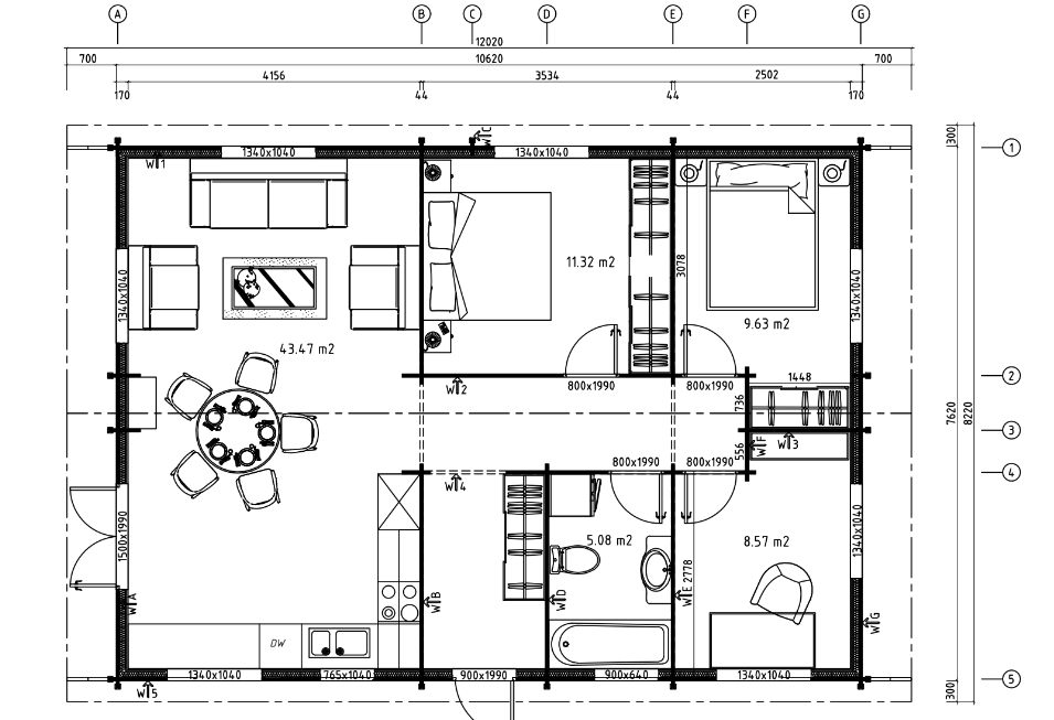 Casa In Legno Abitabile Conor