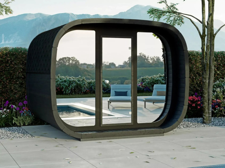 Sauna Model CUBUS Premius 7.3m2 3.05 x 2.4m